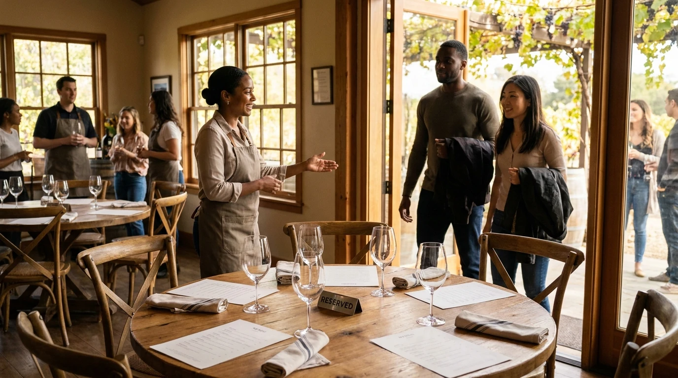 balance walk-ins and reservations